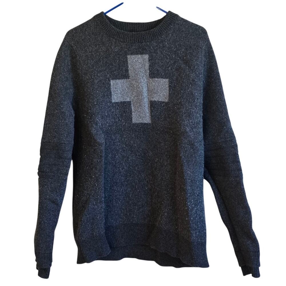 Alps & Meters Ski race knit patrol sweater size XXL